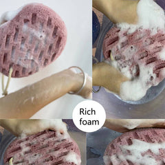 HONEYCOMB BATH FOAMING CLEANSING SPONGE_CWMM3408