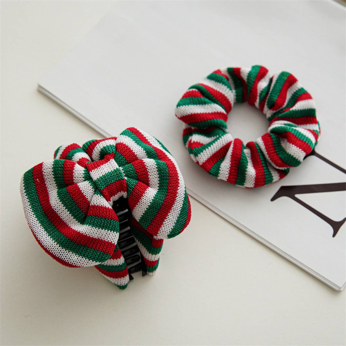 CHRISTMAS NEW ELASTIC HAIR SCRUNCHIES_CWAHA1959