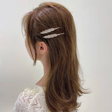 FULL DIAMOND PEARL FEATHER SIDE CLIP BANGS CLIP_CWAHA4785