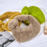 SIMPLE SOLID COLOR MAKEUP BAG DUMPLING BAG_CWAB1434