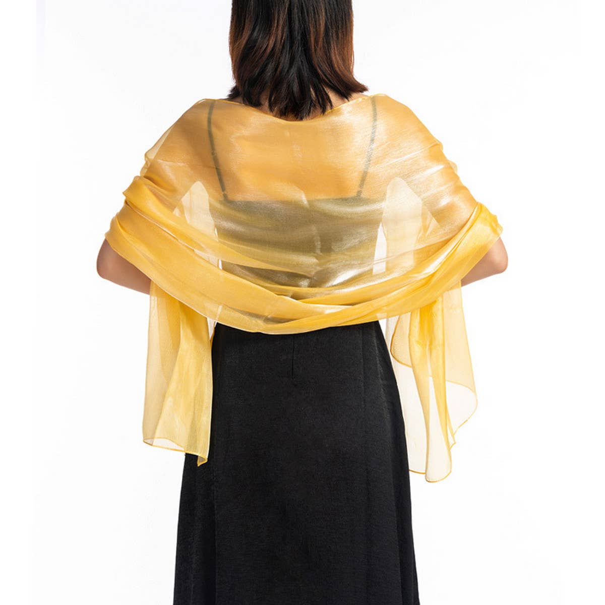 SOLID SHAWL ELEGANT WRAP FOR WEDDING PARTY LOOKS_CWASC1074
