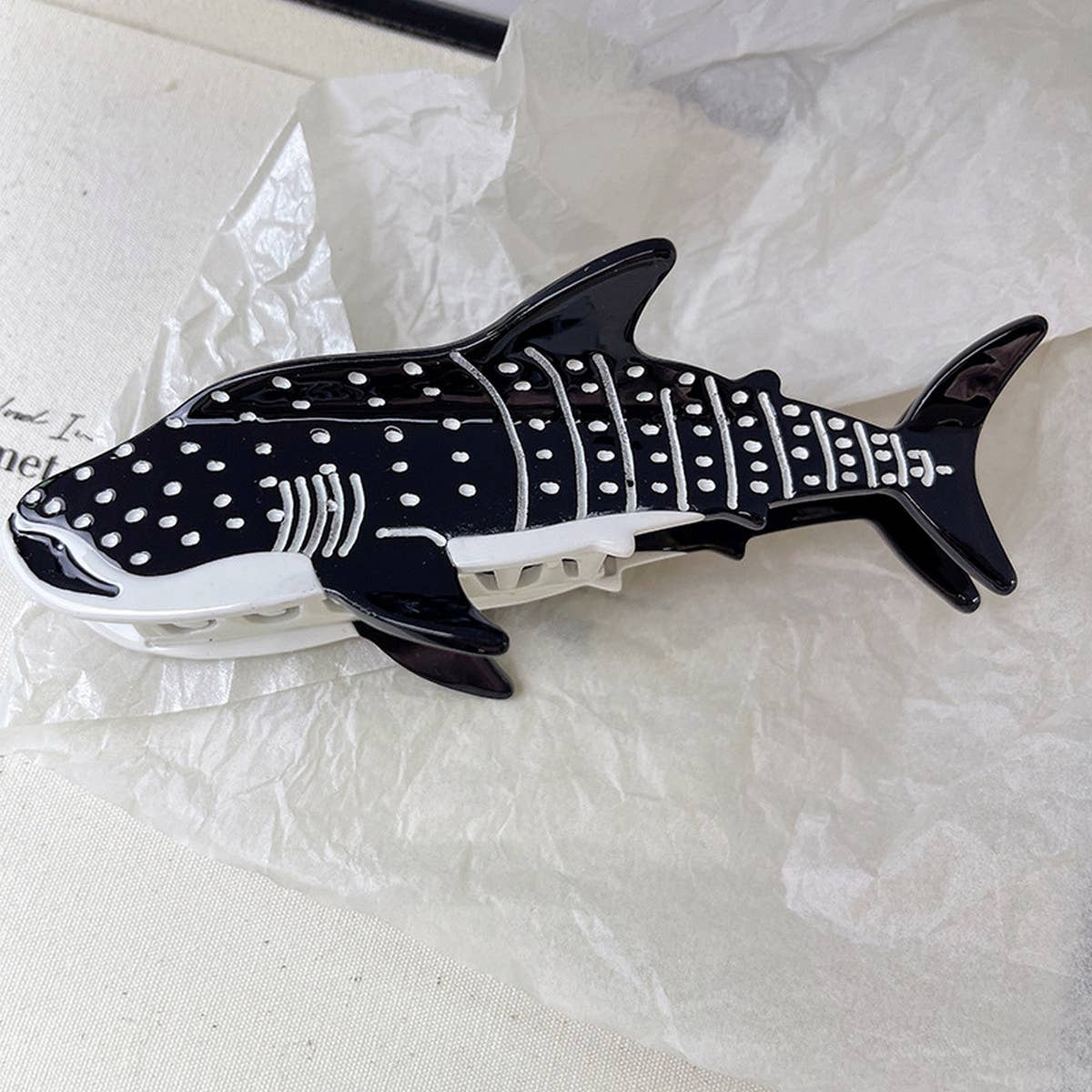 2024 NEW OCEAN SHARK HAIR CLIP_CWAHA1344