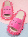 Washable Mop Slippers Mop Shoes Dusting Slippers