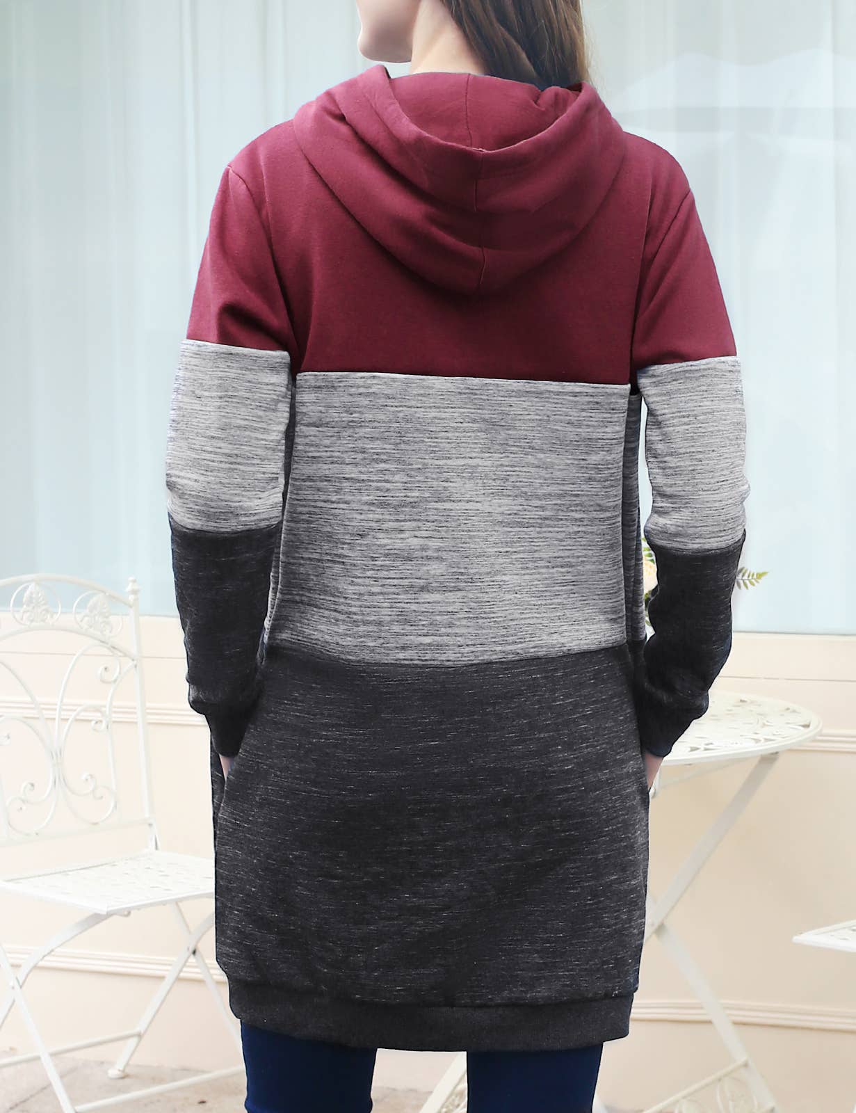 Women Fashion Long Hooded Hoodies_Cwohol439