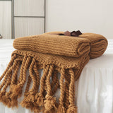 NEW SOFA COMFORTABLE KNITTED THROW BLANKET_CWMM2367