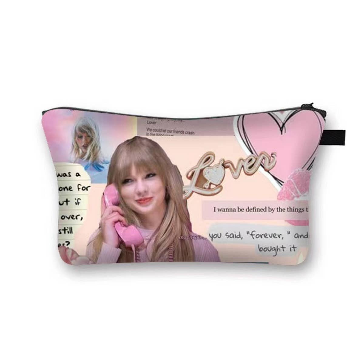 STYLISH PATTERNED WATERPROOF LINEN COSMETIC BAG_CWAB2257