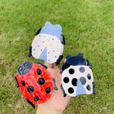 CUTE LADYBUG INSECT SHAPE ACETATE HAIR CLAW CLIP_CWASC1603