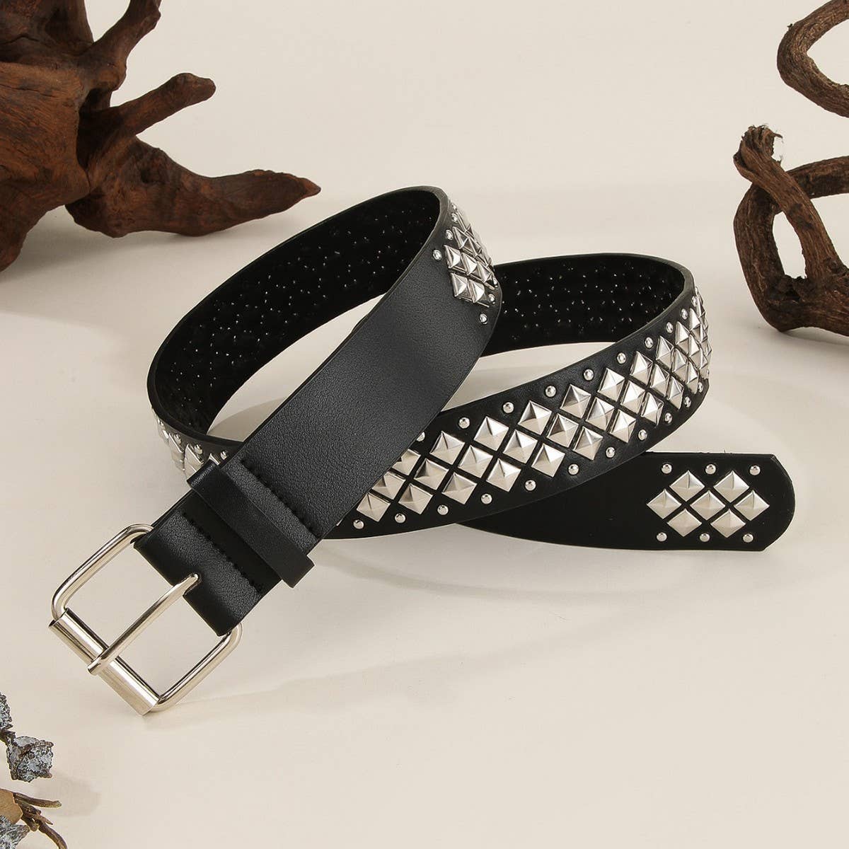 PUNK SEXY BELT RIVET FASHIONABLE ALL MATCH BELT_CWMM3936
