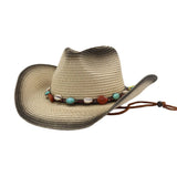 MEN WOMEN SPRAY PAINT COWBOY HAT FOR OUTDOORS_CWAH04489