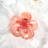 COLORFUL PLUMERIA HAIR CLAW SWEET FLORAL CLIP_CWAHA1010