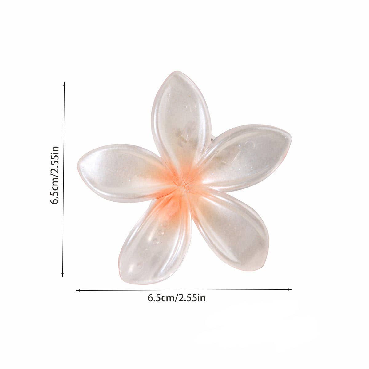 PEARL FLOWER SIDE CLIP VERSATILE HAIR ACCESSORY_CWMM5000