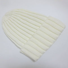 Cwah04351_Kids Solid Color Knit Beanie Hat Winter