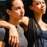 FASHIONABLE EMERALD HEART KEY NECKLACE_CWMM5541