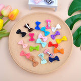 KIDS BOW HAIR CLIPS WITH NECK BOW DESIGN_CWAHA6727