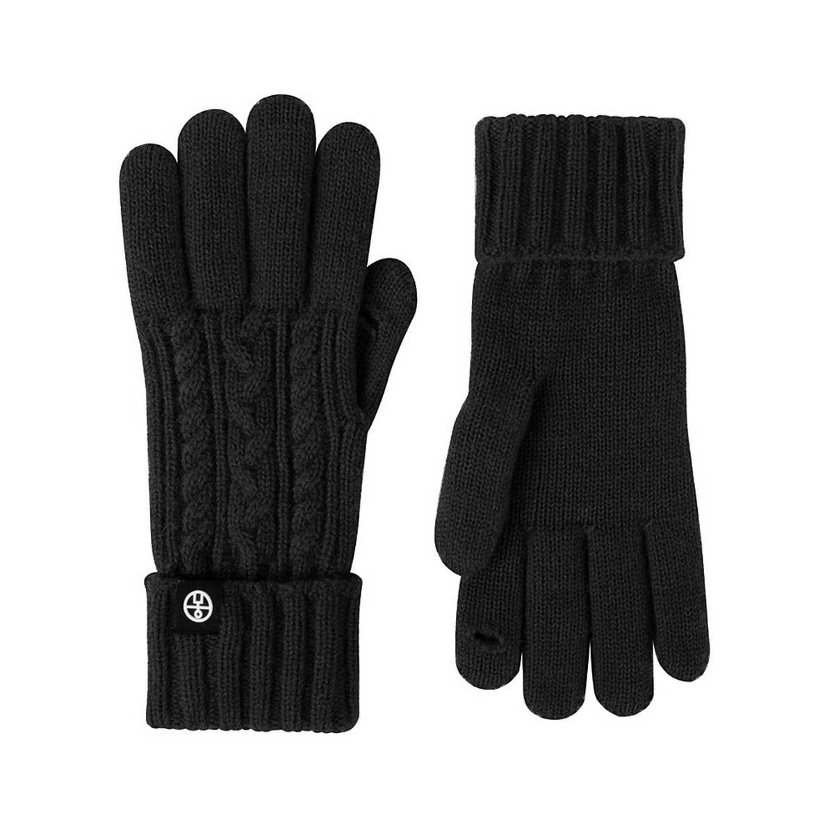 Winter Outdoor Cycling Knitted Touchscreen Gloves_Cwag0377