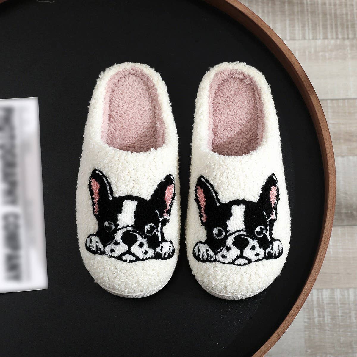 CARTOON PET CUTE EMBROIDERED COTTON SLIPPERS_CWSHS0872