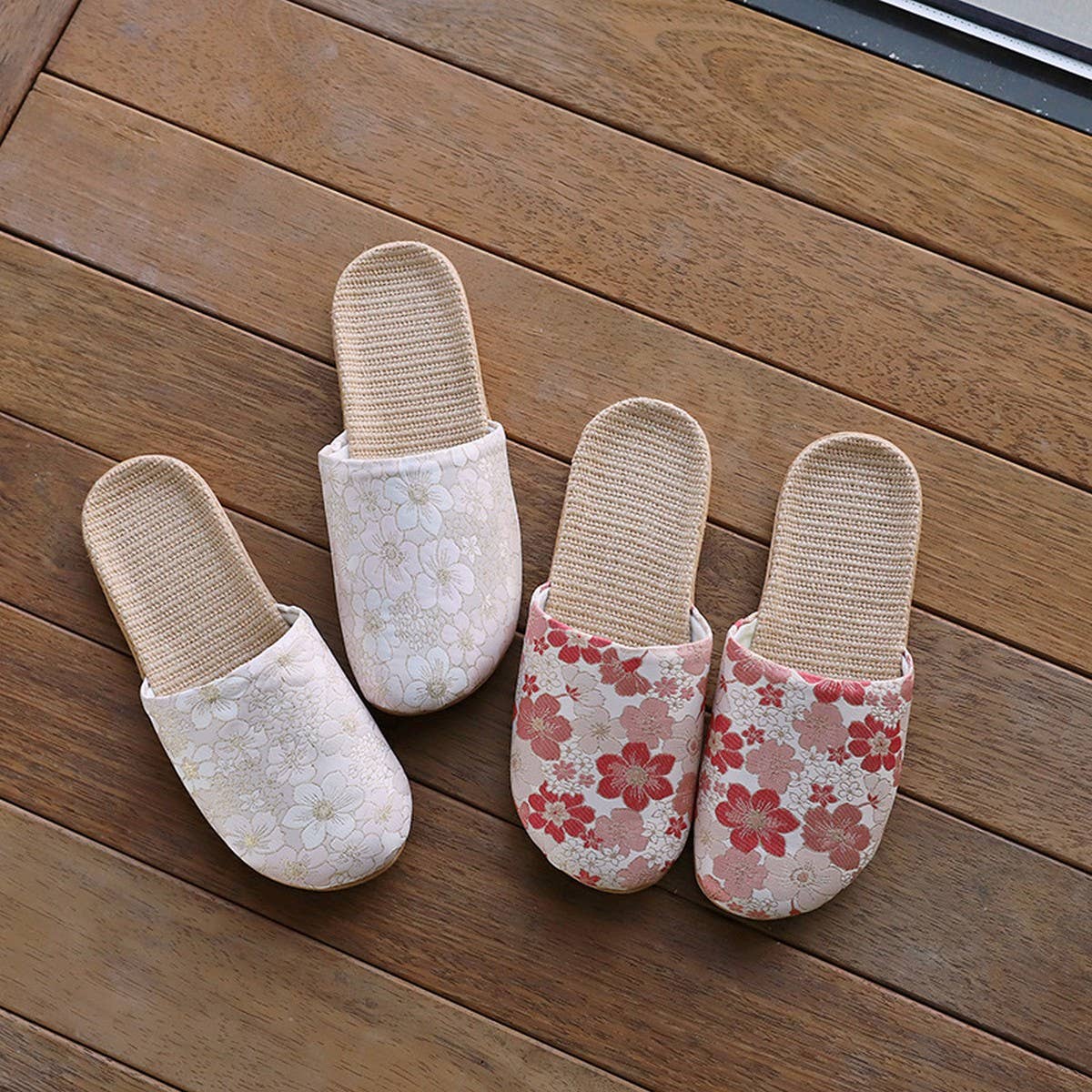 BREATHABLE LINEN CLOSED TOE HOME SLIPPERS_CWSHF0178