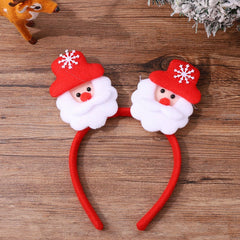 CHRISTMAS SANTA CLAUS GLOWING HEADBAND ORNAMENT_CWAHA3415