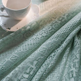 FOREST STYLE PASTORAL CROCHET COVER DINING TABLE_CWMM0965