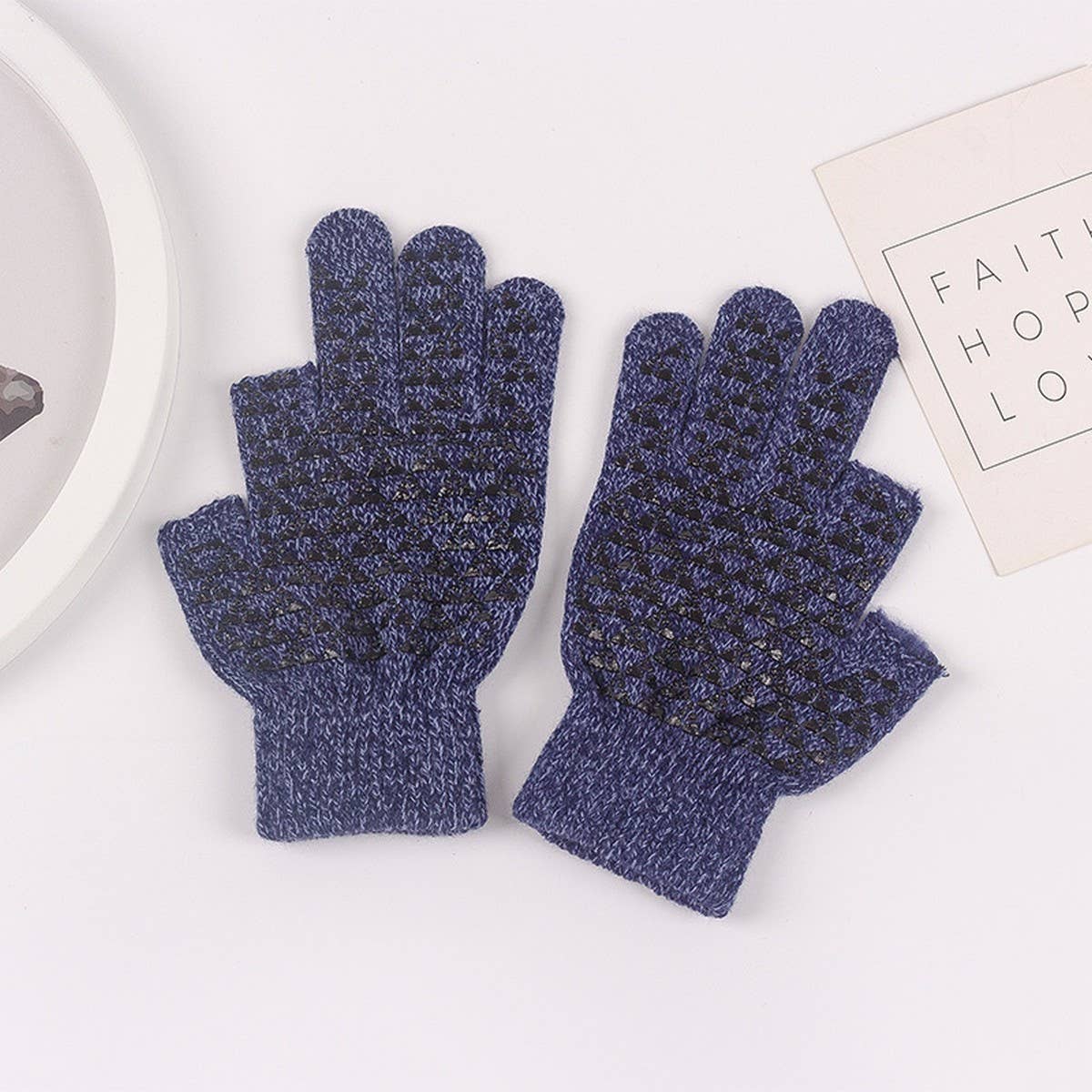 FISHING NON SLIP TWO FINGER TOUCH SCREEN GLOVES_CWAG0180