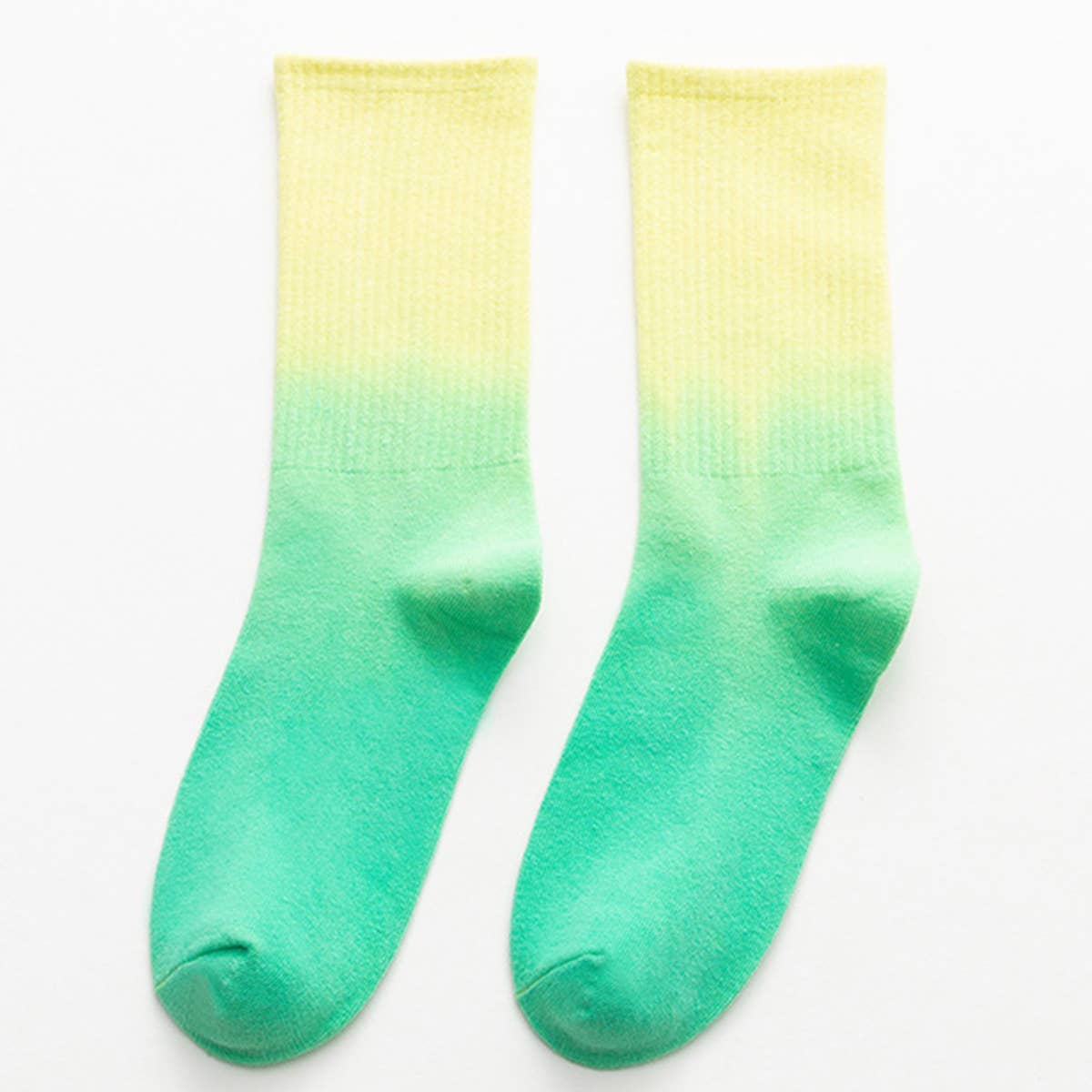 MIDDLE TUBE TIE DYED SKATEBOARD SPORTS SOCKS_CWMS0242