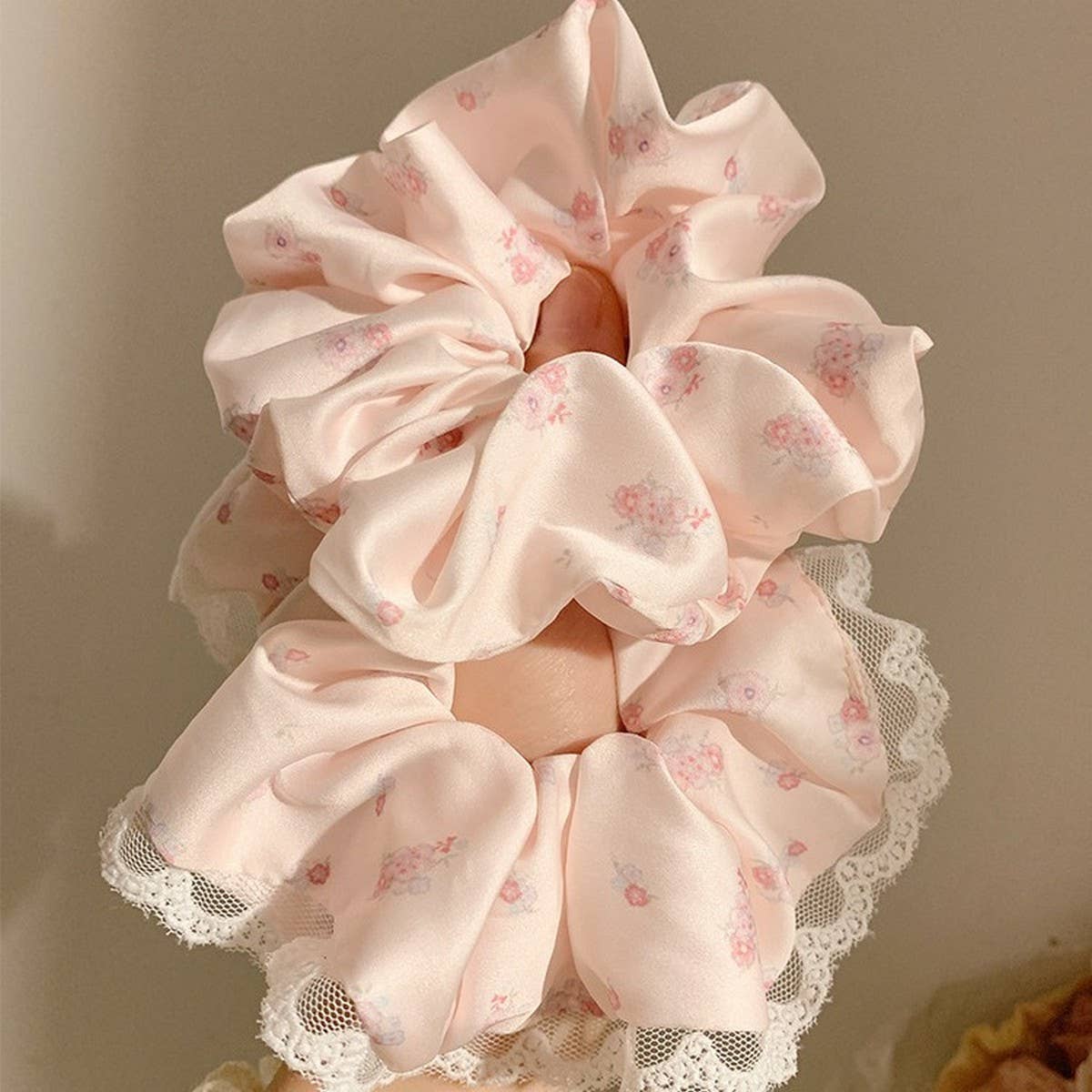 PINK FLORAL BOW HAIRBAND FASHION HEADDRESS_CWAHA3708