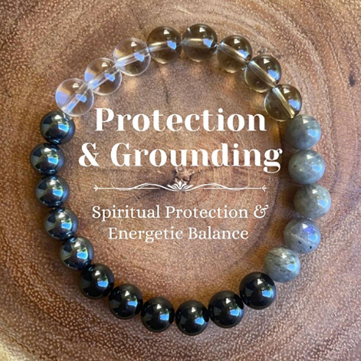 Colorful Round Beaded Natural Stone Bracelet_Cwmm11258