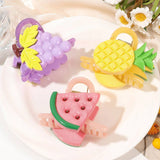 FRESH FRUIT SHARK HAIR CLAW FOR BUN CUTE HAIR CLIP_CWAHA1638