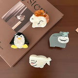CUTE ANIMAL ACETATE HAIR CLAW CLIPS FOR GIRLS_CWAHA5960