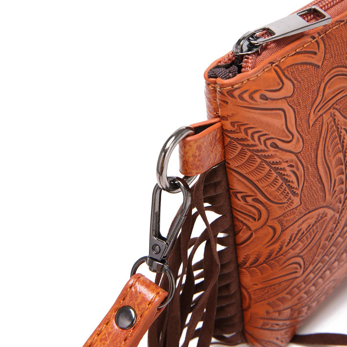 Vintage Print Western Bohemian Crossbody Bag_Cwab2580