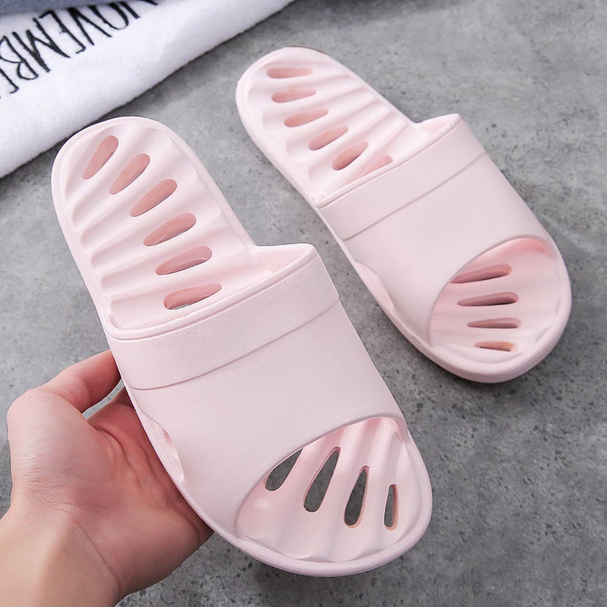 BATHROOM BATHING NON SLIP WEAR RESISTANT SLIPPERS_CWSHS0393