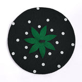 Cwah04559_Women Beret Hat Vintage Winter Painter Cap