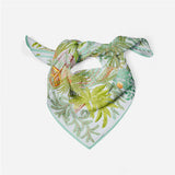 20 9 SILKY SATIN SQUARE SCARF SWEET CREAM STYLE_CWASC0642