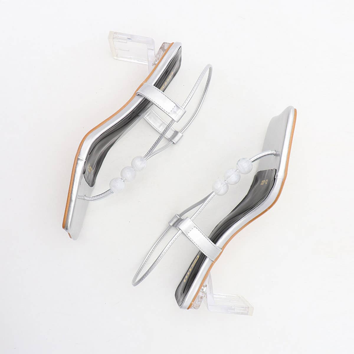 2024 NEW ROUND WATER DROP SQUARE TOE HIGH HEELS_CWSHS0603