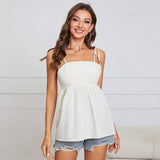 Waistband Bow Camisole Style Blouse