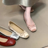 BALLET MARY JANES WITH HIDDEN WEDGE BOW_CWSHF0152