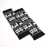 CHRISTMAS WINTER WARM LEGGINGS ELK PILE SOCKS_CWMS0762