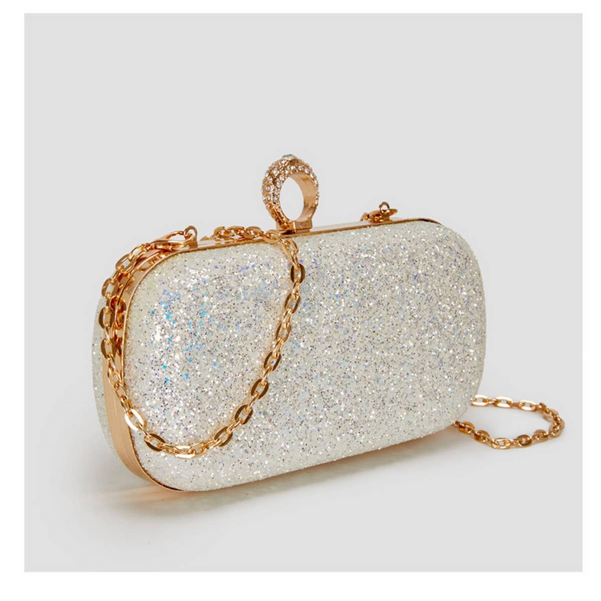 FASHIONABLE LADY EVENING BAG SHINY CLUTCH BAG_CWAB3243