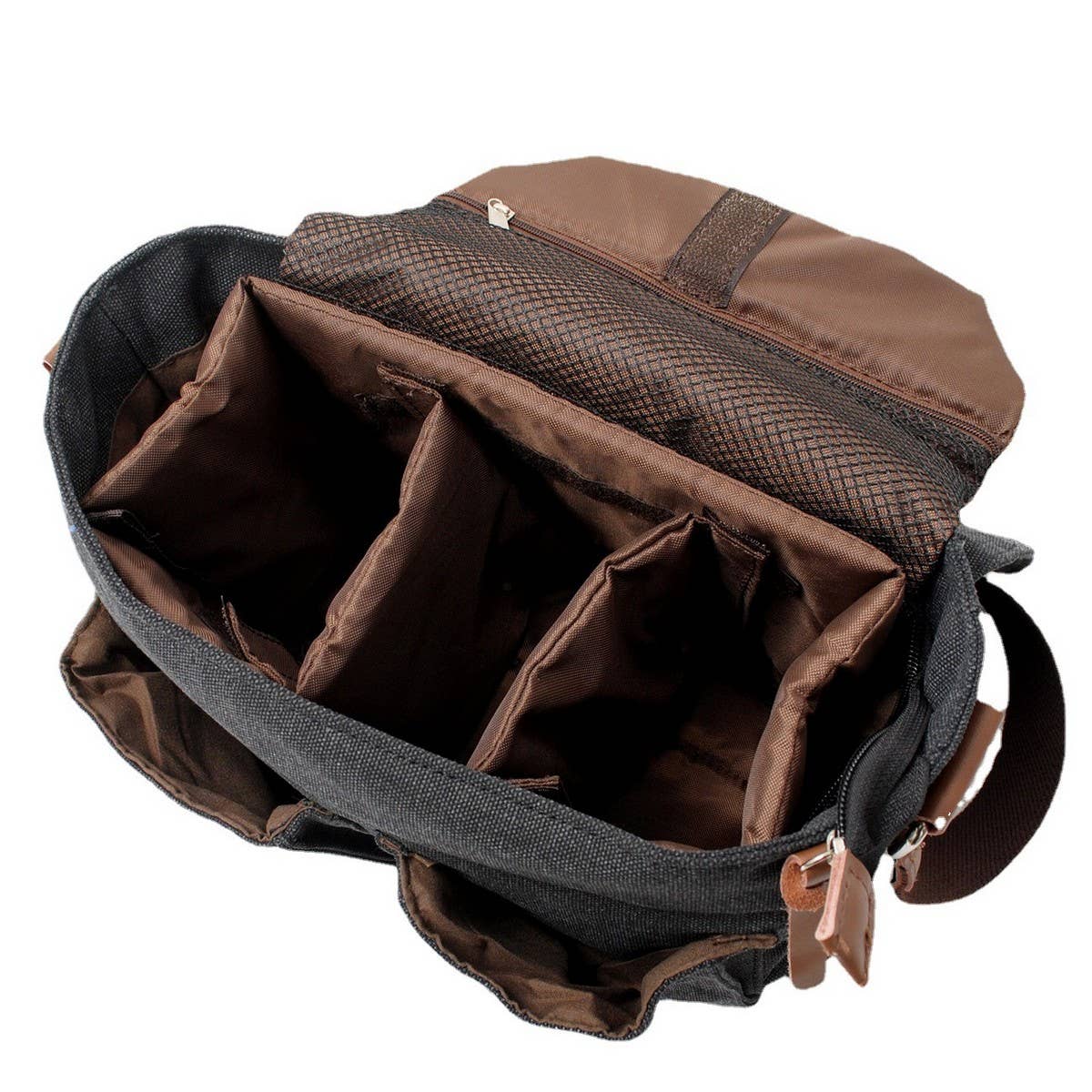 CANVAS DSLR CAMERA SATCHEL FOR MEN WOMEN_CWAB5562