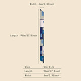 FLORAL LETTER SKINNY TWILLY SCARF FOR HAIR BAG _CWASC0063