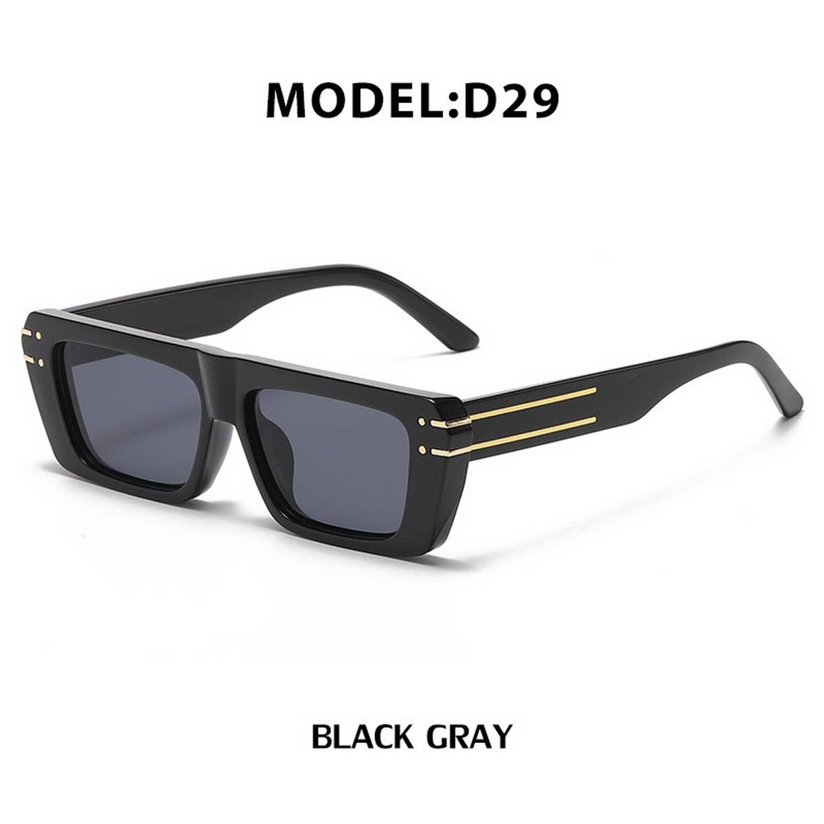 PERSONALIZED SMALL SQUARE FRAME SUNGLASSES_CWASG0694
