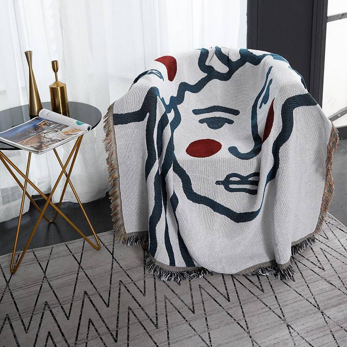 SIMPLE MULTIFUNCTIONAL BLANKET SOFA BLANKET_CWMM0327