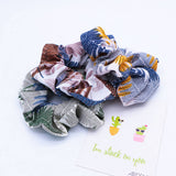 NEW LEAF PRINT HAIR TIES_CWAHA1019