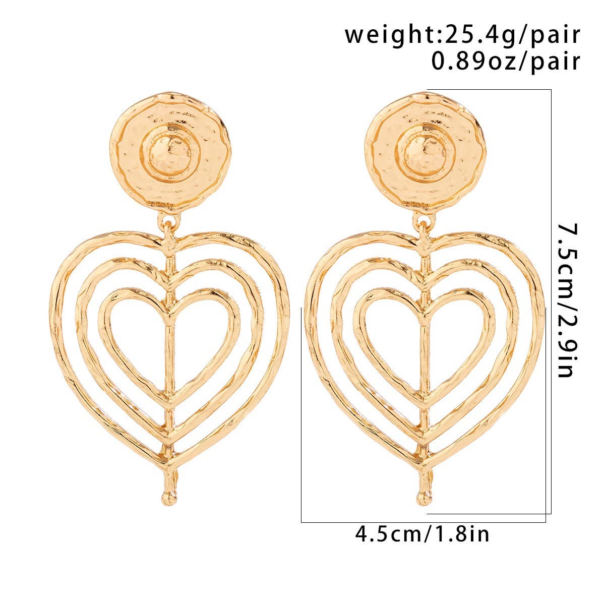 EXAGGERATED NICHE RETRO VERSATILE EARRINGS_CWAJE1923