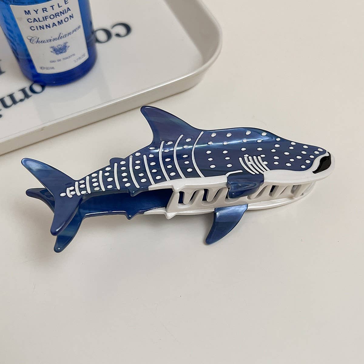 OCEAN ANIMAL ACETATE CLAW CLIP SHARK WHALE_CWAHA5703