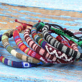 BOHEMIAN ETHNIC STYLE COLORFUL HANDWOVEN BRACELET_CWMM0538