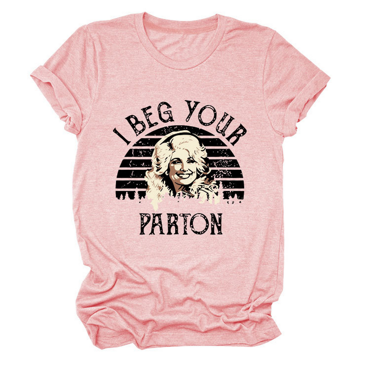 Womens Round Ne Casual Tee, Veryday Look_Cwtts1472