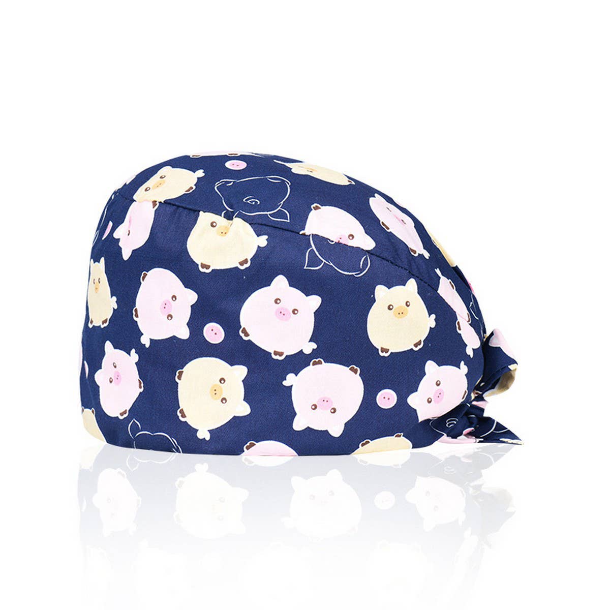 SWEATBAND COTTON PRINTED LACE UP WORK HAT_CWAH3327