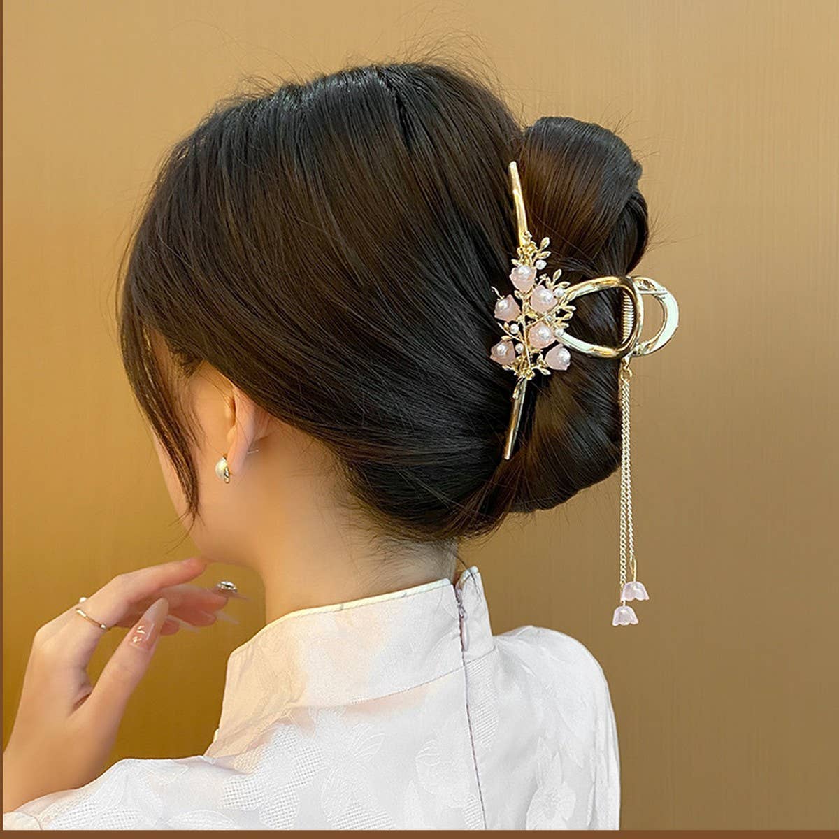 Cwmm9290_High-End Hair Clip Shark Hair Clip