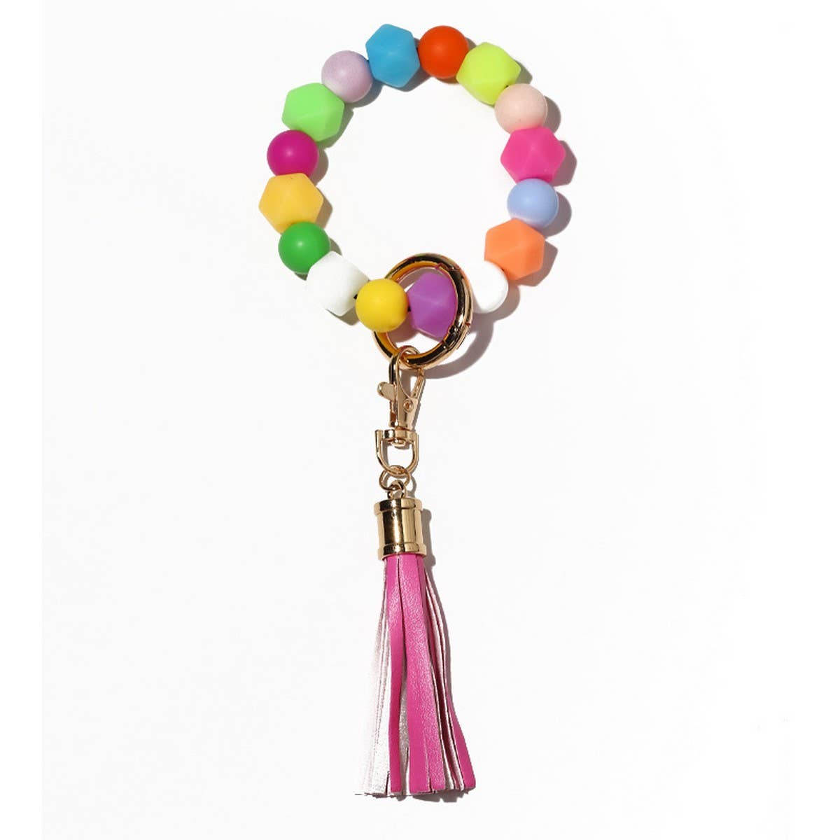 GLOWINTHEDARK HALLOWEEN KEYCHAIN SILICONE BRACELET_CWAB5098